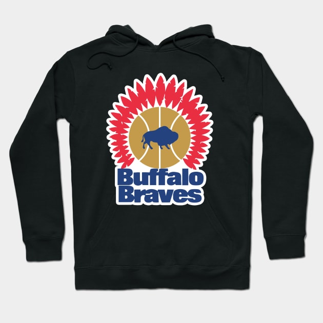 DEFUNCT - BUFFALO BRAVES Hoodie by LocalZonly